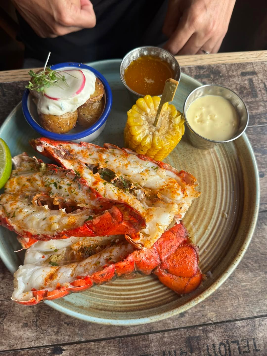 This was, without a doubt, the best lobster Jamie has ever tasted—rich, buttery, and unforgettab
